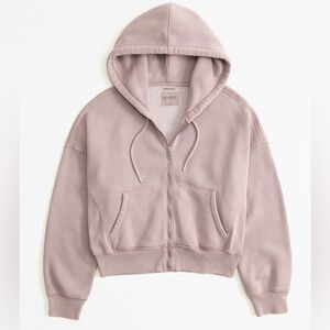 Abercrombie & Fitch Essential SoftAF Hooded Full Zip Hoodie Size Medium